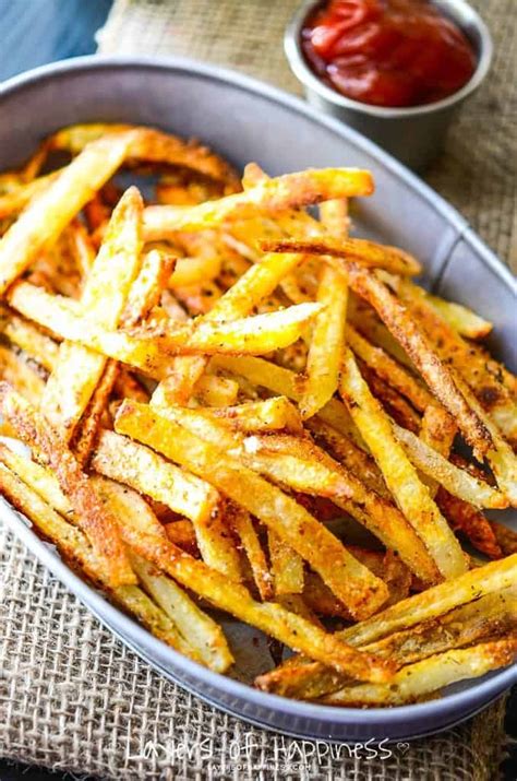 crispy oven baked potato fries